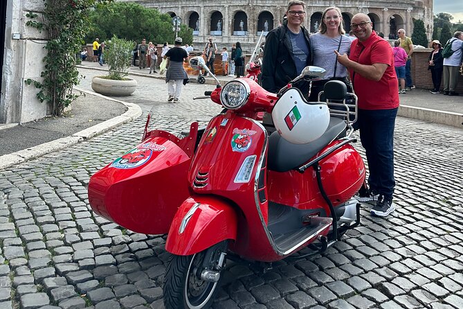 Rome Private Tour in a Vintage Vespa Sidecar Style for 90 Minutes - Trevi Fountain gives you the best photo stop