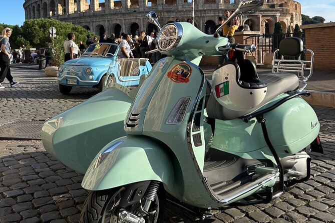 Rome Private Tour in a Vintage Vespa Sidecar Style for 90 Minutes - Circus Maximus shows Rome at a larger scale