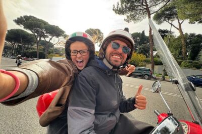 Rome Private Vespa Tour Pick-up from Hotel