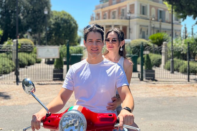 Rome Private Vespa Tour Pick-up from Hotel - The Orange Garden and Aventine Hill