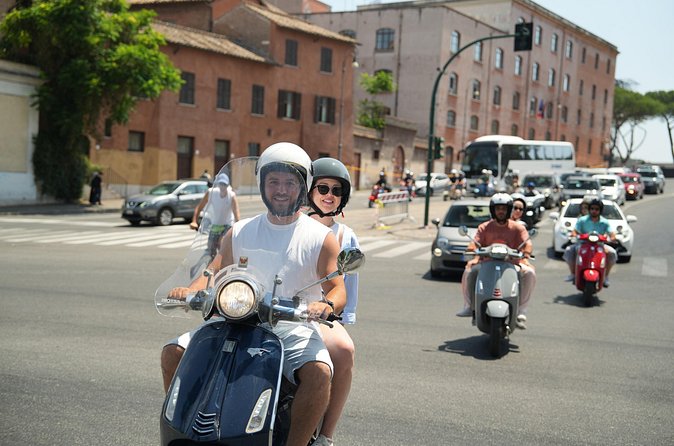 Rome’s Highest Hills Skyline Vespa Tour with Driver and Photo - Trastevere adds a more local Roman mood