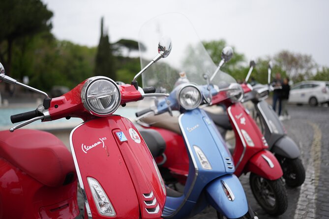 Rome’s Highest Hills Skyline Vespa Tour with Driver and Photo - The Fontanone makes a memorable photo stop