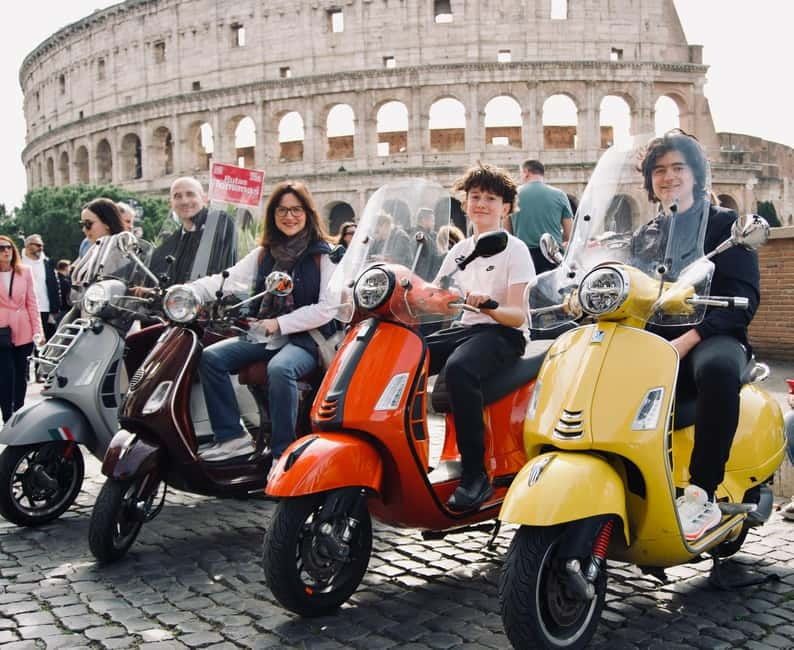 Rome’s Must-See Spots on Vespa (No Driving Needed) - Why a Vespa Makes Sense in Rome
