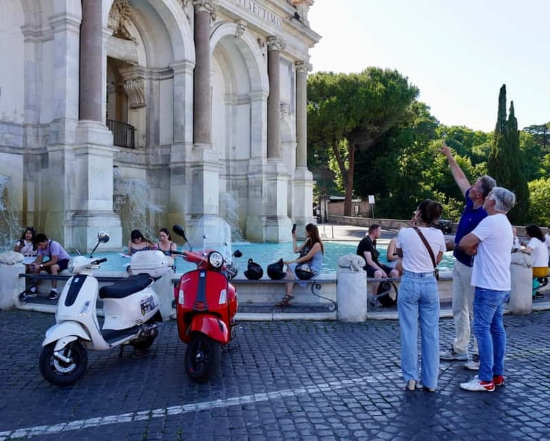 Rome’s Must-See Spots on Vespa (No Driving Needed) - Castel Sant’Angelo and the Tiber Side of Rome