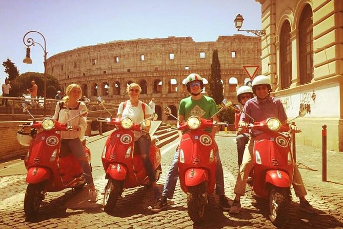 Rome Tours in Vespa Self Drive - Key points at a glance