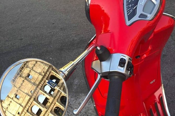 Rome Tours in Vespa Self Drive - The Vatican from the road
