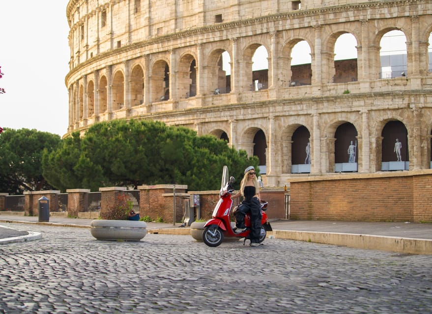 Rome: Vespa City Tour with Professional Photoshoot - Hotel pickup keeps the start simple