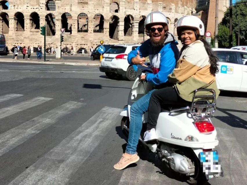 Rome Vespa Half-Day Tour with Private Driver - Key points to know before booking