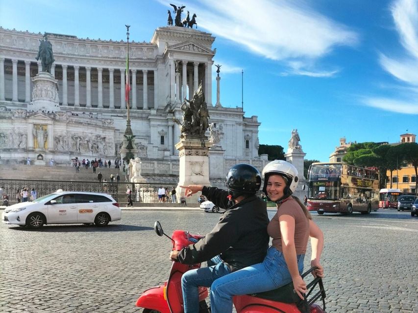 Rome Vespa Half-Day Tour with Private Driver - Safety, comfort, and what to wear