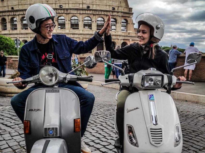 Rome Vespa Half-Day Tour with Private Driver - How much the $181.26 price buys you