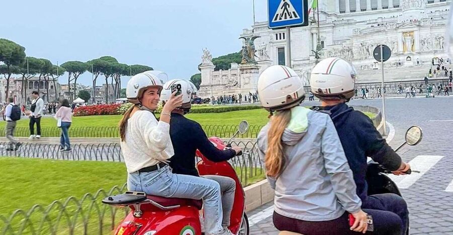 Rome Vespa Half-Day Tour with Private Driver - Your pickup and first few minutes