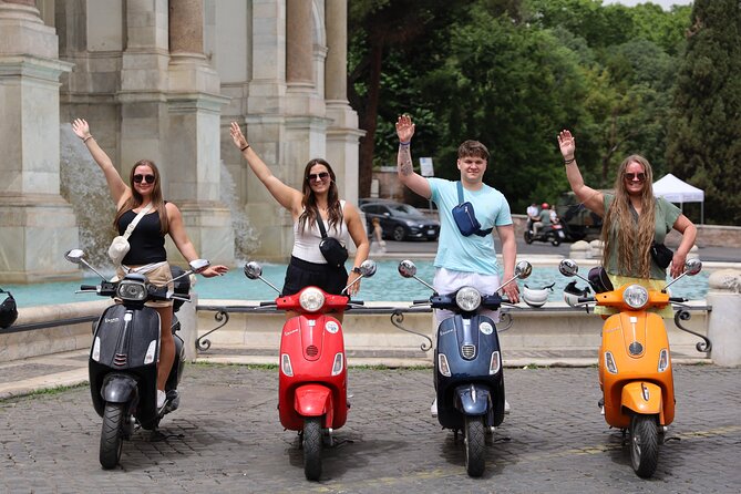Rome Vespa Photography Service - Gianicolo Terrace closes the photo route
