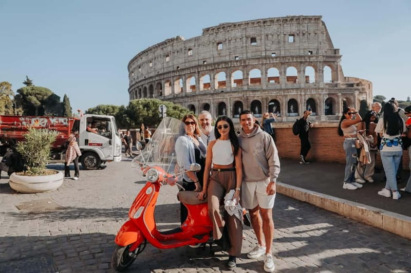 Rome: Vespa Ride in the Streets with Photography - Key points to know before you book