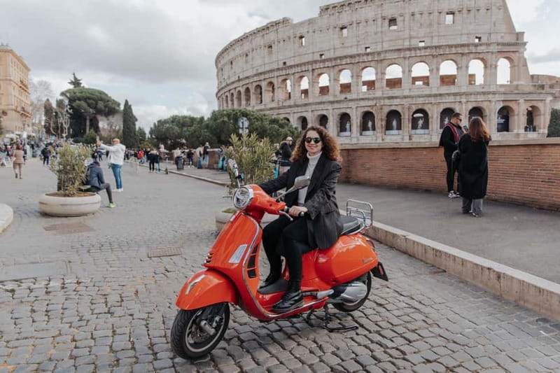 Rome: Vespa Ride in the Streets with Photography - A passenger’s view of Rome by Vespa