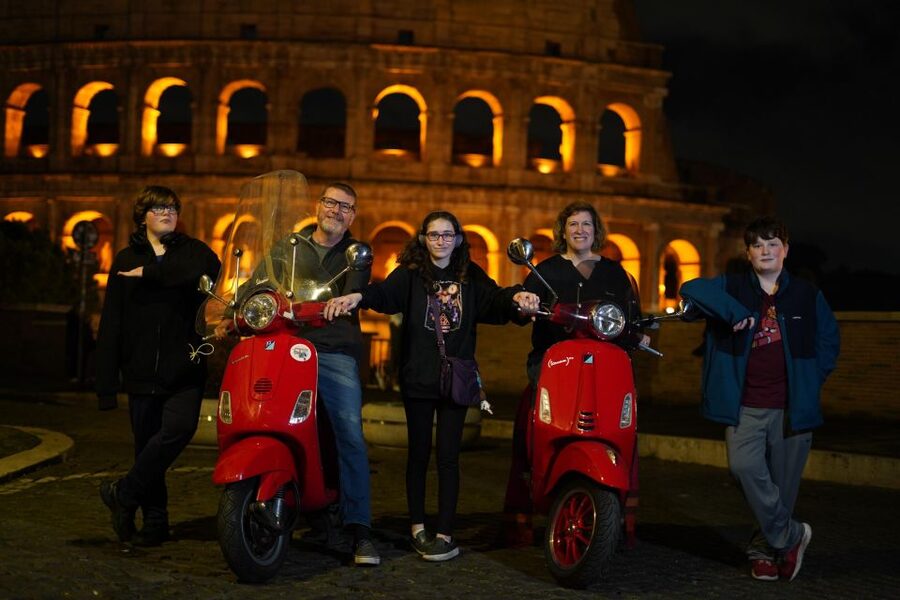 Rome: Vespa Scooter Night Tour with Pro Photographer service - How safe and personal does the ride feel?