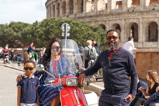 Rome Vespa Scooter Tour with Professional Photographer - The Mouth of Truth and Rome’s grand center