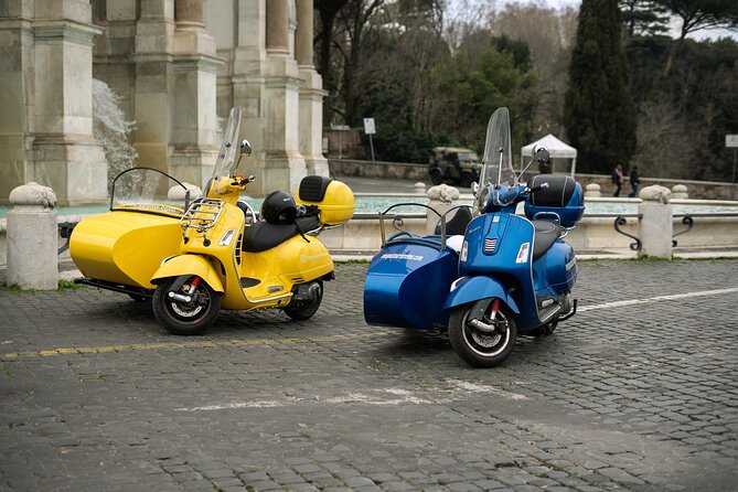 Rome Vespa Sidecar Food Tour with Local Tastings - Starting at Gianicolo and the Fontana dell’Acqua Paola