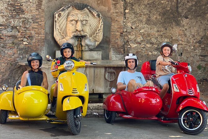 Rome Vespa Sidecar Tour — 90-Minute City Highlights Tour - Fontana dell’Acqua Paola and Janiculum Hill