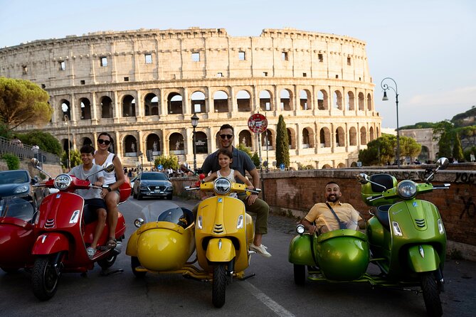 Rome Vespa Sidecar Tour — 90-Minute City Highlights Tour - Safety, comfort, and physical requirements