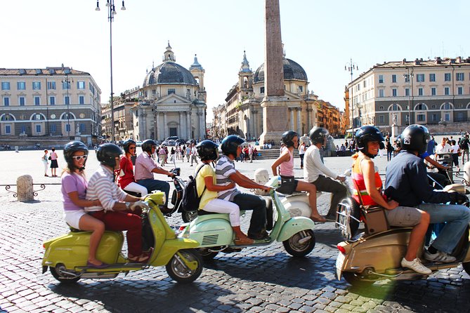 Rome Vespa Small Group Sightseeing Tour, 3 Hour Experience - The Appian Way: Rome’s oldest road atmosphere