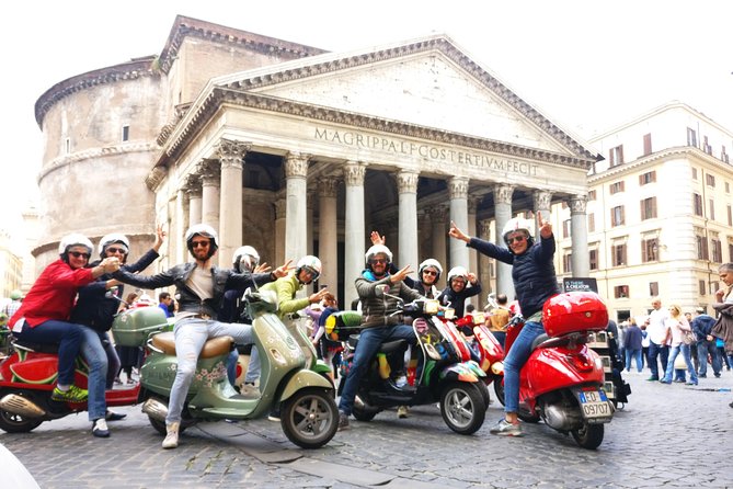 Rome Vespa Small Group Sightseeing Tour, 3 Hour Experience - The Aventine Hill and the famous keyhole