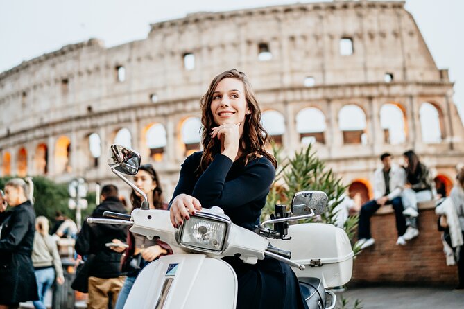 Rome Vespa Small Group Tour with Photoshoot - The Orange Garden and the best short viewpoint