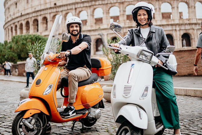 Rome Vespa Small Group Tour with Photoshoot - Janiculum Terrace and the Roman skyline
