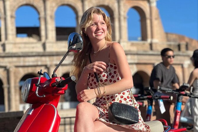 Rome Vespa Tour and Professional Photoshoot - The Orange Garden and Aventine views