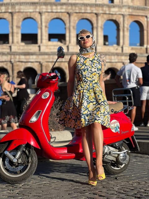 Rome: Vespa Tour & Professional Photoshoot - Circus Maximus and the Orange Garden