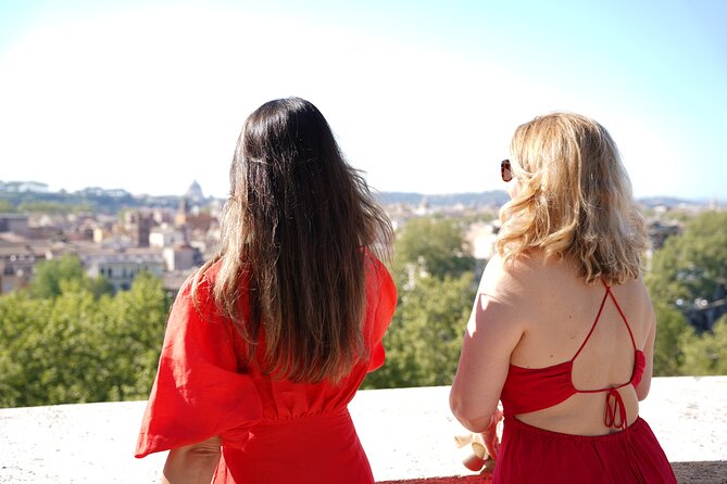 Rome: Vespa Tour with Photographer and Tiramisu treat - Giardino degli Aranci and the Aventine view