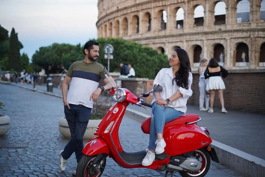 Rome: Vespa Tour with Professional Photographer - Riding past Rome’s classic sights