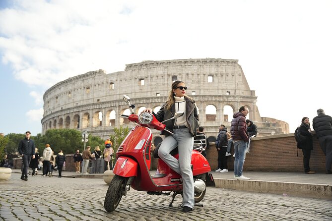 Rome: Vespa Tour with Professional Photoshoot - Giardino degli Aranci and the quieter side of Rome