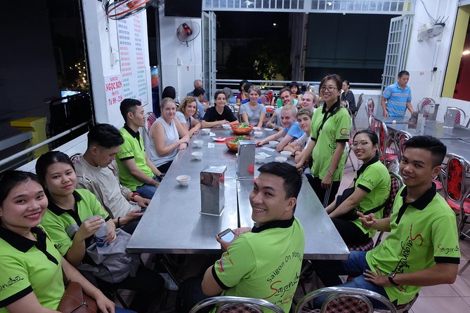 Saigon After Dark and Street Food by Motorbike and Scooter - Starting at 5:30 pm with food on the agenda