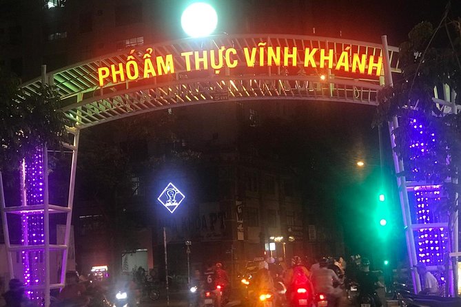 Saigon After Dark & Food Tour By Scooter - Xom Chieu, Vinh Khanh, and soft flan