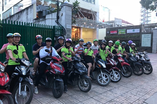Saigon Afternoon Unseen Street Food Adventure by motorbike or scooter - District 4 dinner by the river