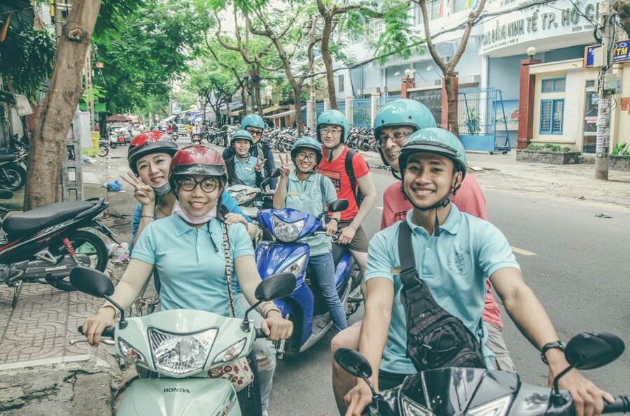 Saigon: City Highlights and Saigon Unseen Scooter Combo Tour - The French Quarter: colonial buildings and a city center view