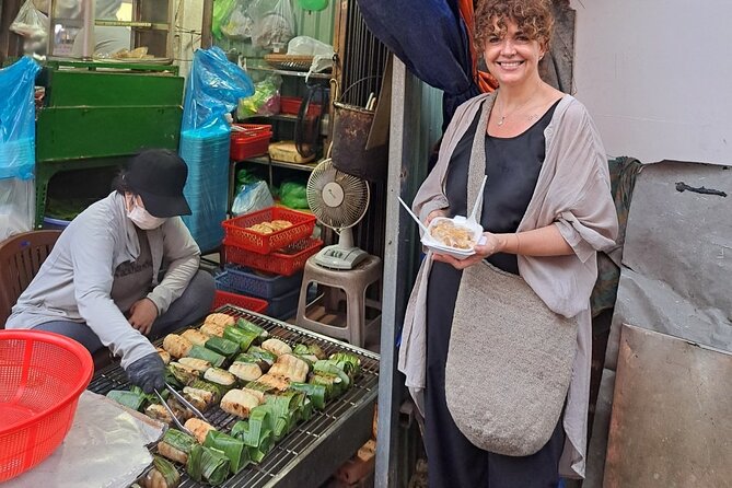 Saigon Food Tour by Scooter with Eleven Tastings - Ho Thi Ky Flower Market adds color and street energy