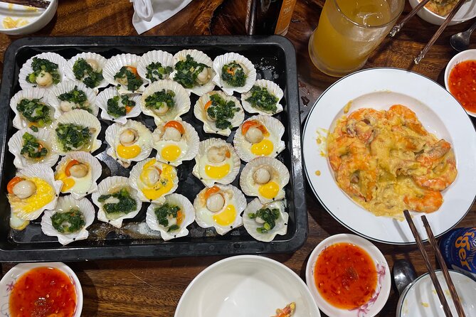 Saigon Night Craft Beer and Street Food By Scooter and motorbike - Sunset beer from a Ho Chi Minh City rooftop