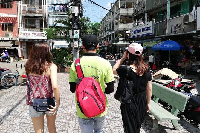 Saigon Night Scooter Experience And Local Food - District 4, river island, and evening food alleys