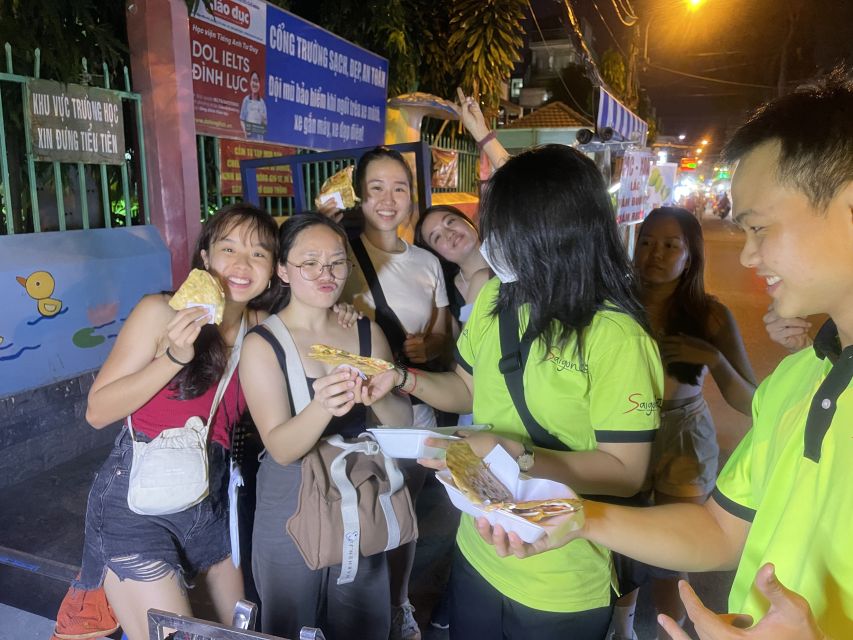 Saigon: Night Sightseeing And Street Food Tour By Vespa - Beef skewers, Chinatown, and Mekong Delta flavors