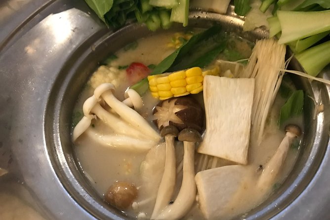 Saigon Vegetarian Tour by Motorbike and Scooter - The first plate: vegan noodles or spring rolls