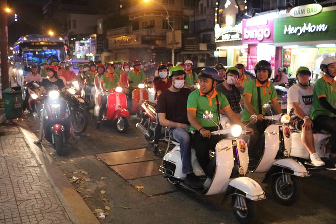 Saigon Vespa By Night Street Food Tour 4,5 Hours - Coffee, Vietnamese music, and a change of pace