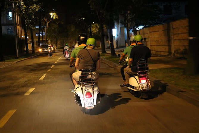 Saigon Vespa By Night Street Food Tour 4,5 Hours - Safety, group size, and comfort