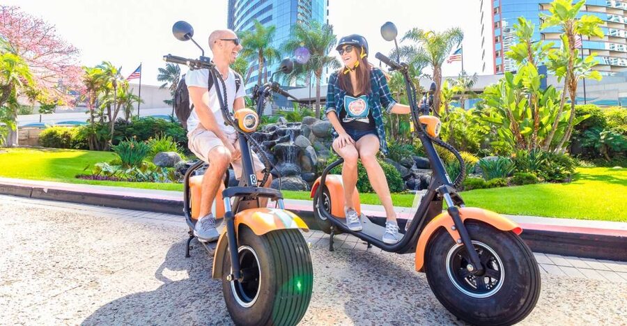 San Diego: Self-Guided Scooter Tour of Downtown & Old Town - Starting at Mason Street with a quick orientation