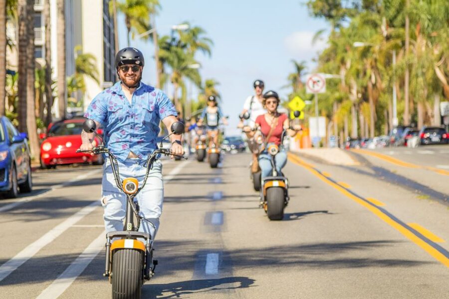 San Diego: Self-Guided Scooter Tour of Downtown & Old Town - Presidio Park and the site of the old Spanish mission