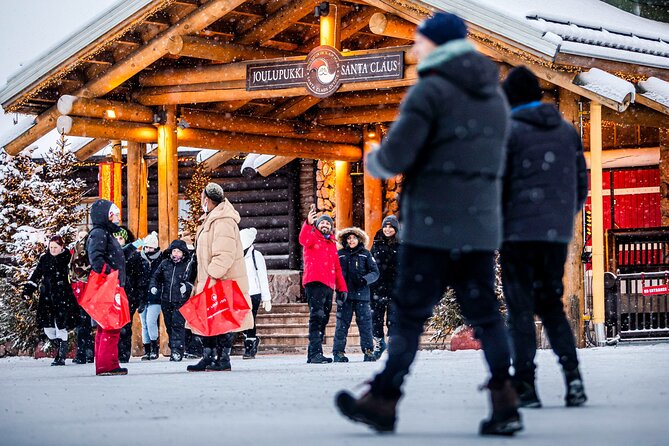 Santa Village Tour+Lapland Cuisine In Glass Igloo+Snow Scooters - Thirty Minutes for Rovaniemi City Highlights