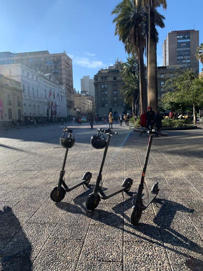 Santiago: Electric Scooter City Tour with Lunch - Starting at Avenida Ejército Libertador