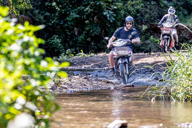 Scooter Adventure with elephants, views and FUN drive yourself - Riding from city roads to dirt tracks