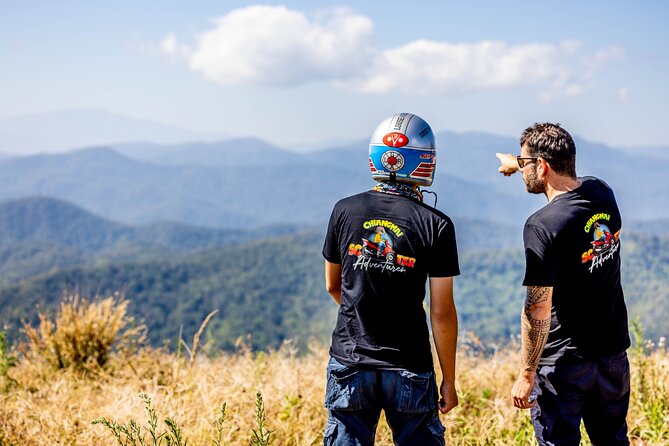 Scooter Adventure with elephants, views and FUN drive yourself - One hour at Elephant Fun Farm Chiangmai Thailand