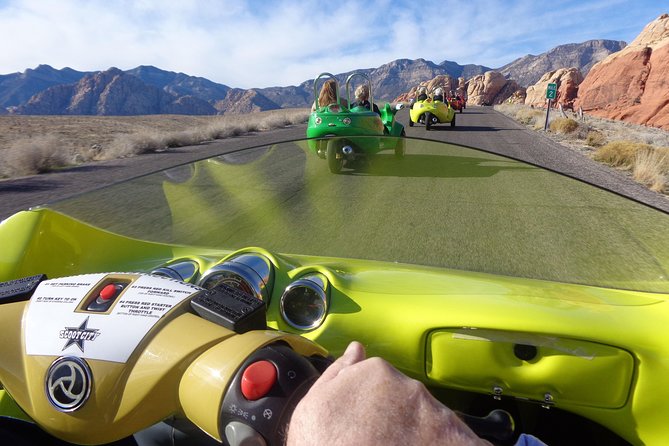 Scooter Car Tour of Red Rock Canyon with Transport from Las Vegas - The 13-Mile Scenic Loop